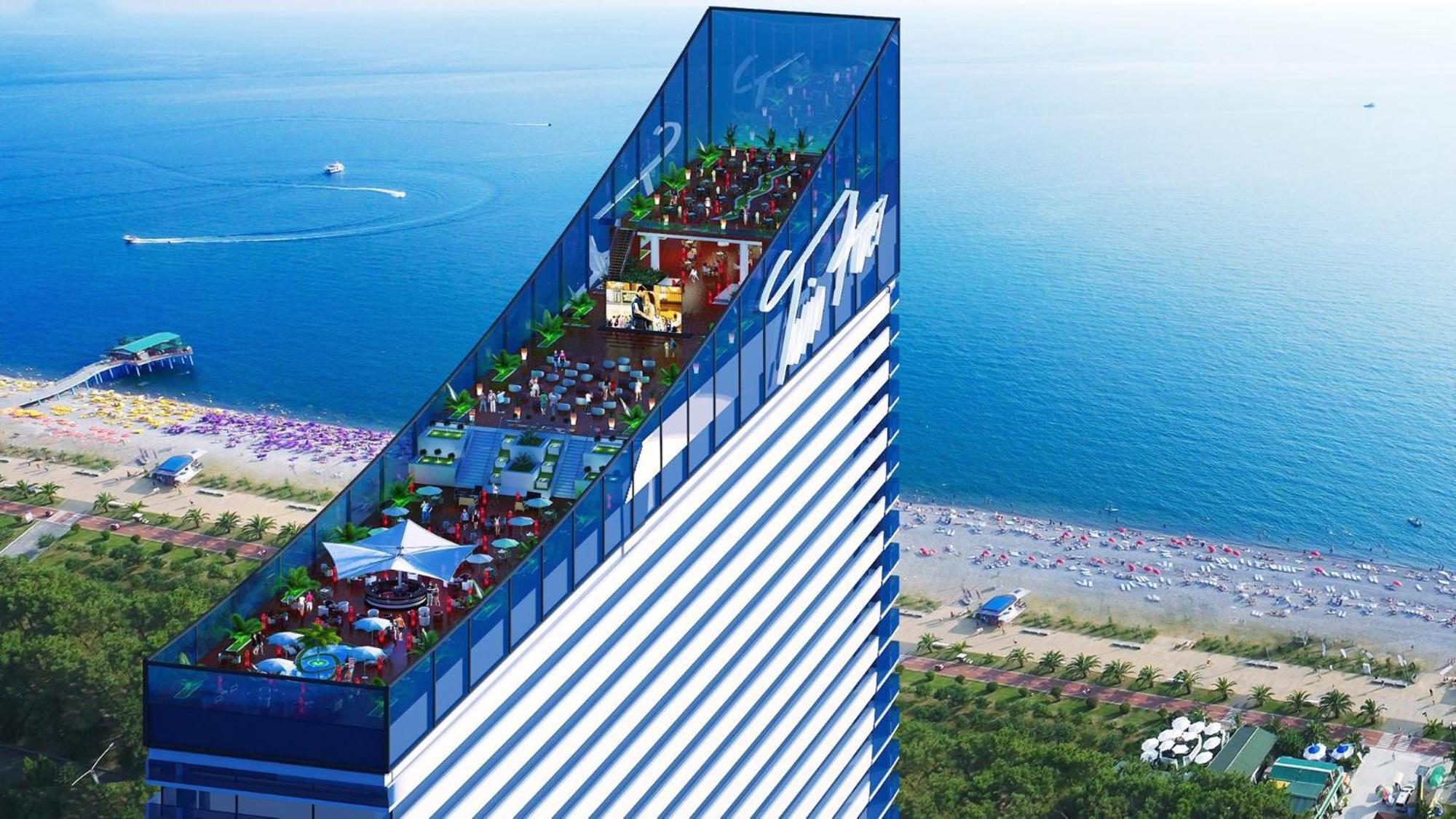 Orbi City Sea View Aparthotel Batumi Exterior foto